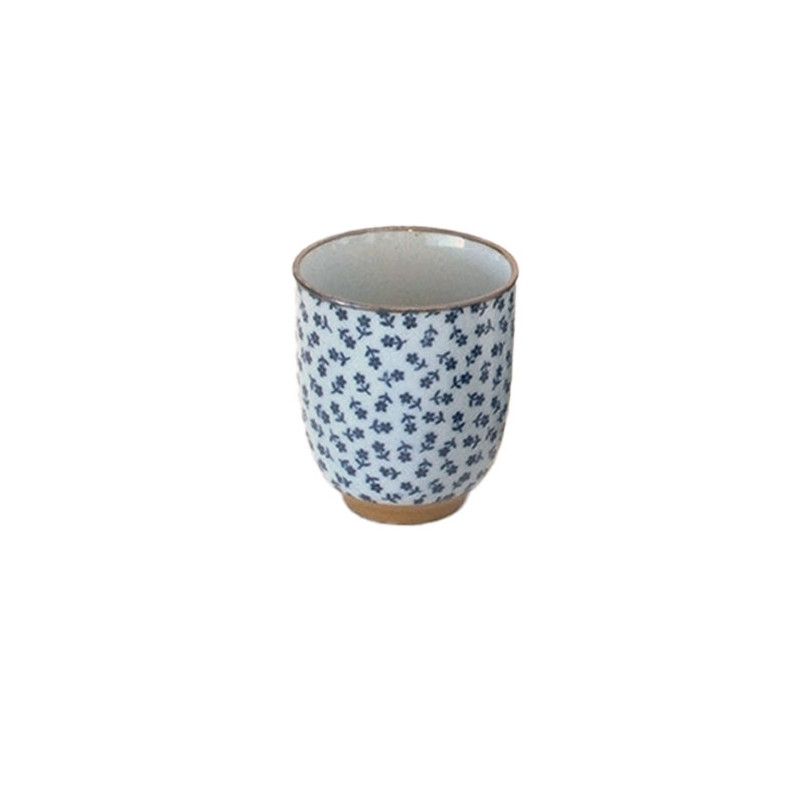 Tasse japonaise petite fleur en céramique