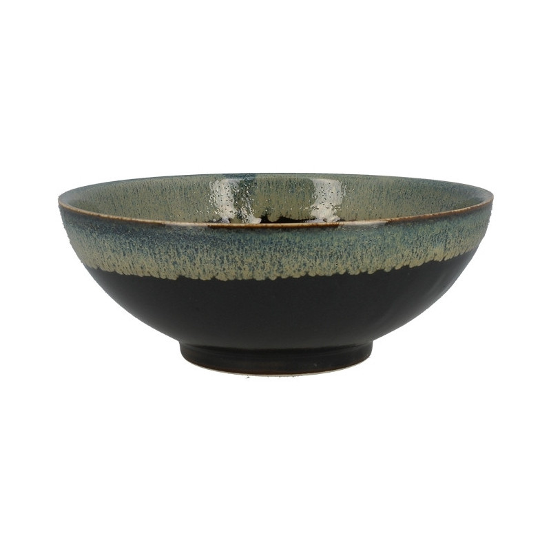 Saladier tenmoku shinoragashi